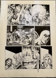 César Spadari - The Phantom “The Couple” - Planche originale