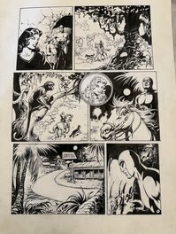 César Spadari - The Phantom “Night Rider” - Comic Strip