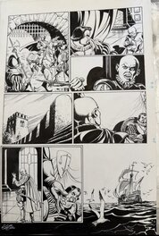 César Spadari - The Phantom “The Seagulls” - Planche originale