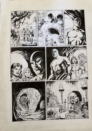 César Spadari - The Phantom “The Treasure Room” - Planche originale