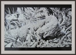 Alberto Varanda - Double planche La Geste des Chevaliers Dragons T1 - Planche originale