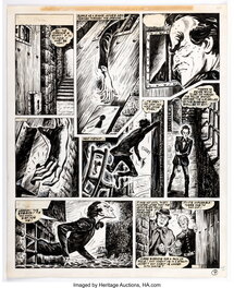 Alfonso Font - Alfonda Font Valiant and Smash! #10 Janus Stark Story Page Original Art (IPC, 1971) - Planche originale