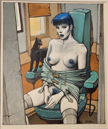 1987 - La Femme Piège, déshabillée pour Playboy *