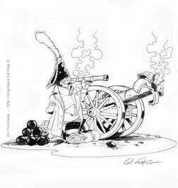 Gil Formosa - LUCKY LUKE - l' Empereur SMITH - Planche originale