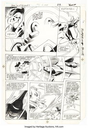 Gene Colan - Gene Colan and Bob McLeod Jemm, Son of Saturn #9 Story Page 18 Original Art (DC, 1985) - Planche originale