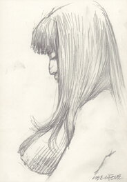 Liberatore - Femme 07 - Illustration originale