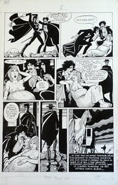 Georges Pichard - Blanche Epiphanie Le Cavalier Noir - Planche originale