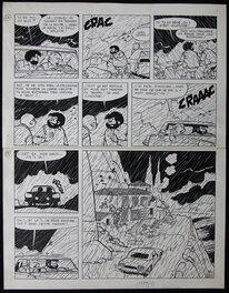 Will - Tif et Tondu Les Flèches de Nulle Part - Planche originale