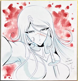 Jérôme Alquié - Queen Emeraldas - Original Illustration