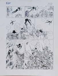 René Follet - Ikar - Planche originale