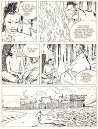 Milo Manara - Un été indien page - Comic Strip