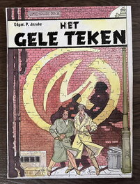Dick Matena - "La Marque Jaune"  BD Cover - "Het Gele Teken" Album Cover - Planche originale