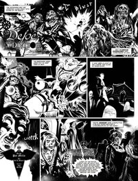Epiodes 5, page 1, the zombie appears top right. Epiodes 5, page 1, the zombie appears top right.