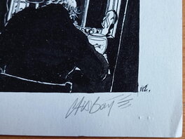 'Tout seul'. Petit pli sur l'angle droit en bas de planche 'Tout seul'. Petit pli sur l'angle droit en bas de planche