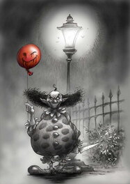 Pascal Moguérou - " Pennywise " - Original Illustration