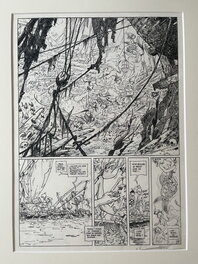 Régis Loisel - Peter pan tempête planche 27 - régis loisel - Planche originale