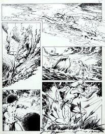 Romero - Romero, Rahan, planche test n°3, 1976 - Comic Strip