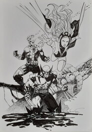 Philippe Xavier - X-Men - Original Illustration