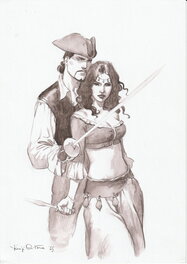 Luigi Critone - Le Scorpion (de schorpioen) Armando et Mejai - Illustration originale