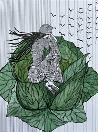 Lucie Giglio - Faites de beaux rêves - Original Illustration