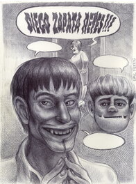 Emil Ferris - Monsters - Planche originale