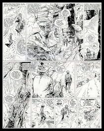 Jean Giraud - Blueberry - Le Spectre aux Balles d'Or - Planche originale