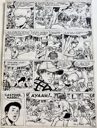 MiTacq - Patrouille des castors - le trophee de rochecombe - Planche originale