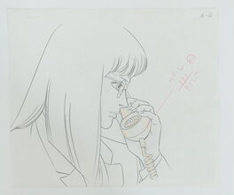 D'après Tsukasa Hōjō Tms/signé cat's eyes - Odile Asaya - Original art