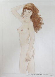 Andréi Arinouchkine - Illustration de Charme - Planche originale