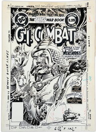 Joe Kubert - G.i. Combat - T261 Couverture - Original Cover