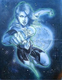 Cedric Poulat - Jade - Original Illustration
