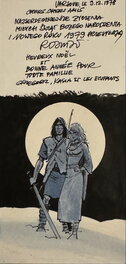 Grzegorz Rosinski - Thorgal et Aaricia - Illustration originale