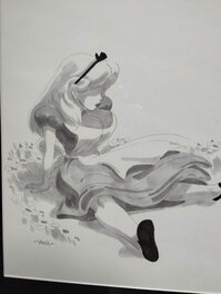 Bastien Vivès - Alice - Original Illustration