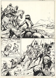 Jijé et Jean Giraud - Jerry spring Route Coronado - Comic Strip