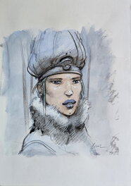 Enki Bilal - 2022 - Bug 3 - Illustration originale