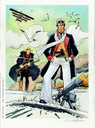 Gil Formosa - Cort MALTESE - Catlin - Planche originale