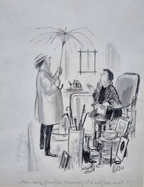 Tetsu - Antiquaire ... - Original Illustration