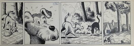 Dick Vlottes - Comme chien et chat - strip 30 - Dick Vlottes - Comic Strip
