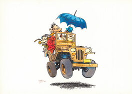 Didier Conrad - Les innommables - Original Illustration
