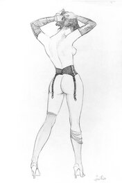 Leone Frollo - Divas/ Frollo N&B - Œuvre originale