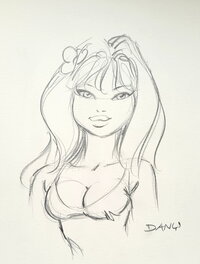 Dany - Colombe - Original art