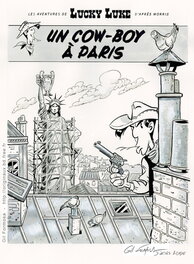 Gil Formosa - Luckky LUKE à Paris - Couverture originale