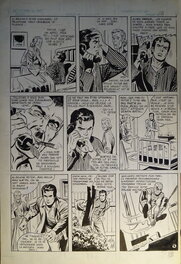 Gérald Forton - SPIDER-MAN  contre le Scorpion - Planche originale