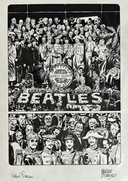 Maurizio Di Vincenzo - Dylan Dog - Beatles - Il giorno della famiglia - Comic Strip