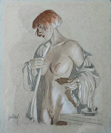 André Juillard - Divas / Arianne - Illustration originale