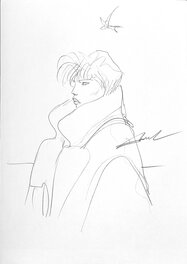 Enki Bilal - Jill Bioskop - Illustration originale