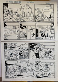 Ignasi Calvet Esteban - Une question de patience - Les Rapetou (1 page) - Planche originale