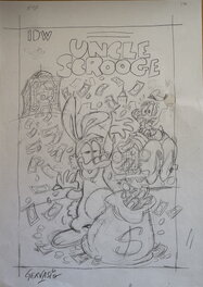 Marco Gervasio - Disney - Couverture (variante A) - Uncle Scrooge 450A (The Cursed Cell Phone) - Comic Strip