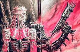 Olivier Ledroit - Requiem - Original art