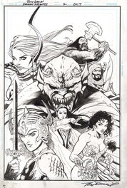 Tony Daniel - Demon Knights - T2 Couverture - Couverture originale